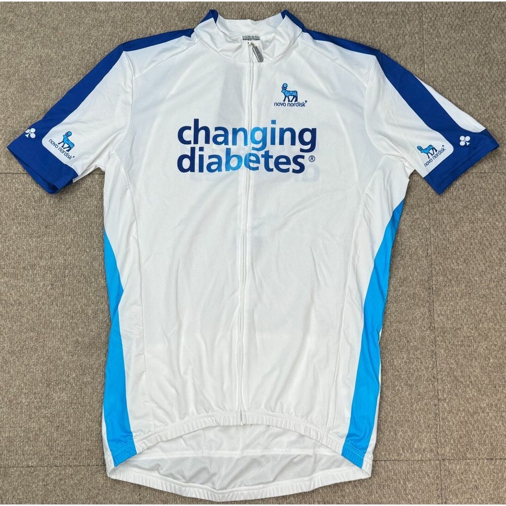 Nalini Changing Diabetes‎ Novo Nordisk Italian Cycling Team Jersey Size 3XL